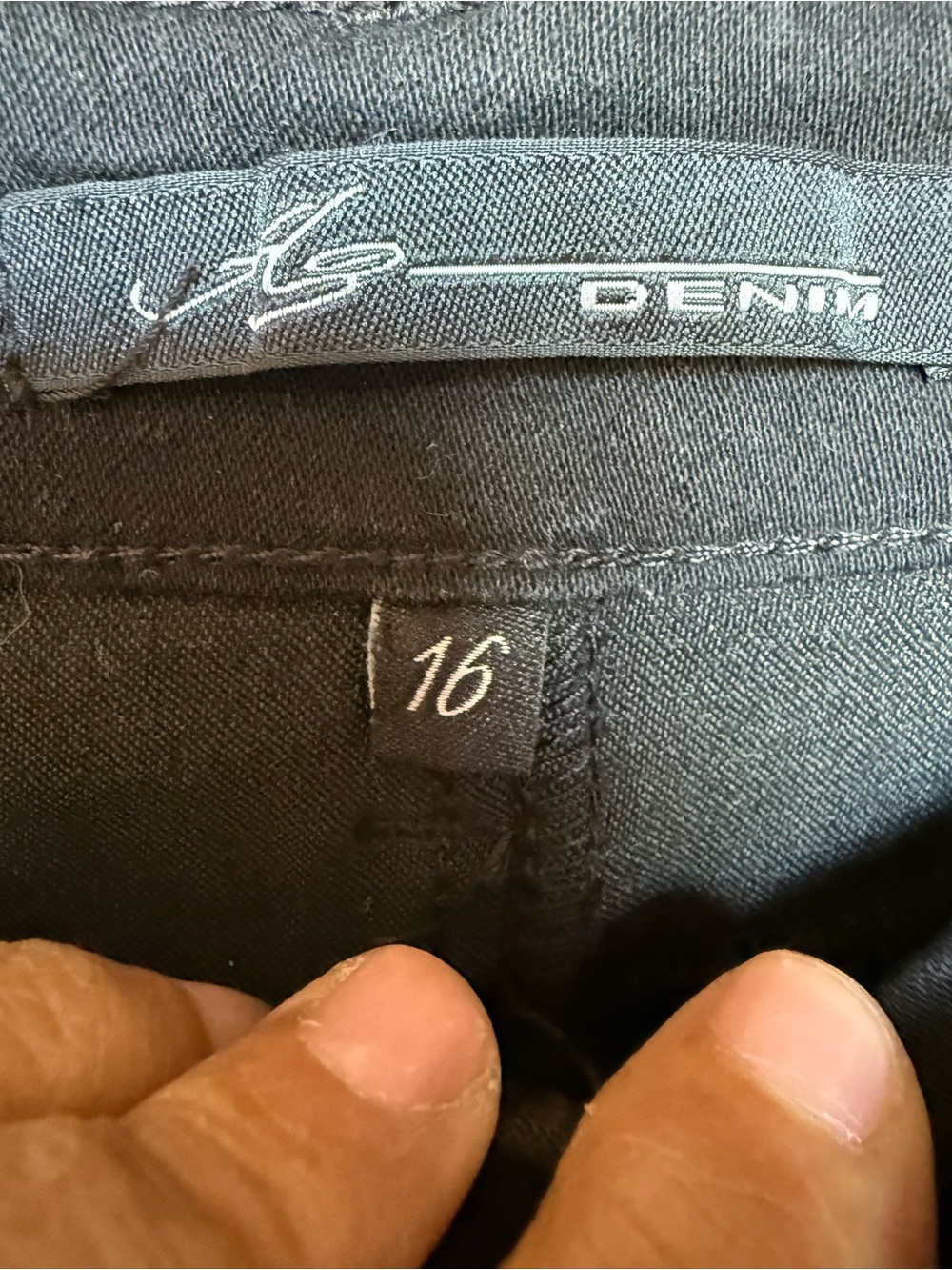 Az Denim High-Rise Black Boot Jeans (NWT) Size 16 - Picture 4 of 7